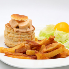 Bouchée à la reine aux quenelles -  Lou Clapas