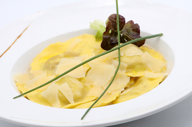 Ravioles crème de truffe - Le Tilleul Nîmes